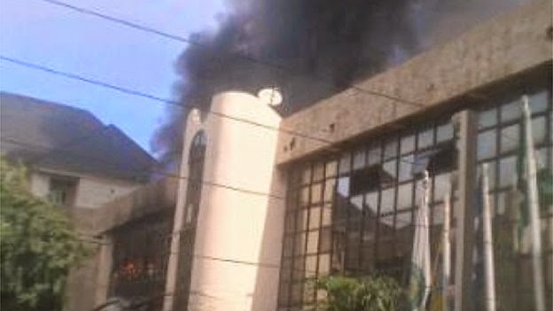 NAF Abuja base gutted by fire