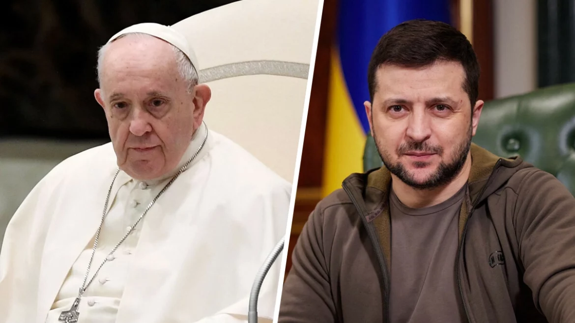 Zelensky on Vatican visit, urges Pope to condemn Russia