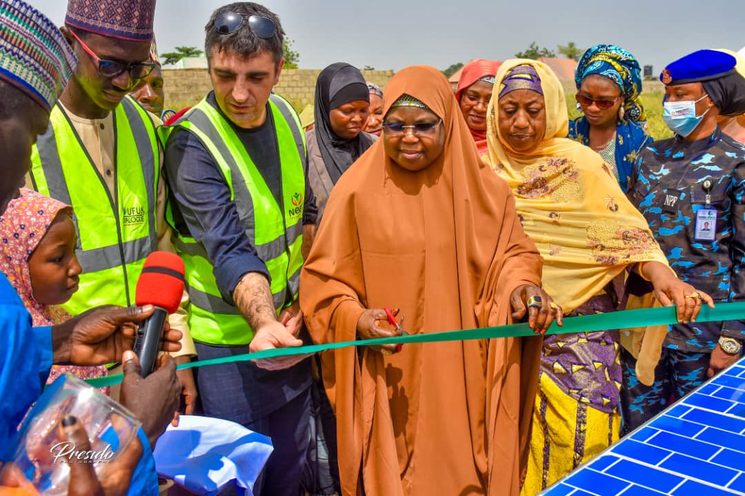 Kebbi Gov’s wife partners Near Foundation, Ufuk Dialogue to organise Medical Outreach, commission Borehole in Tarasa community